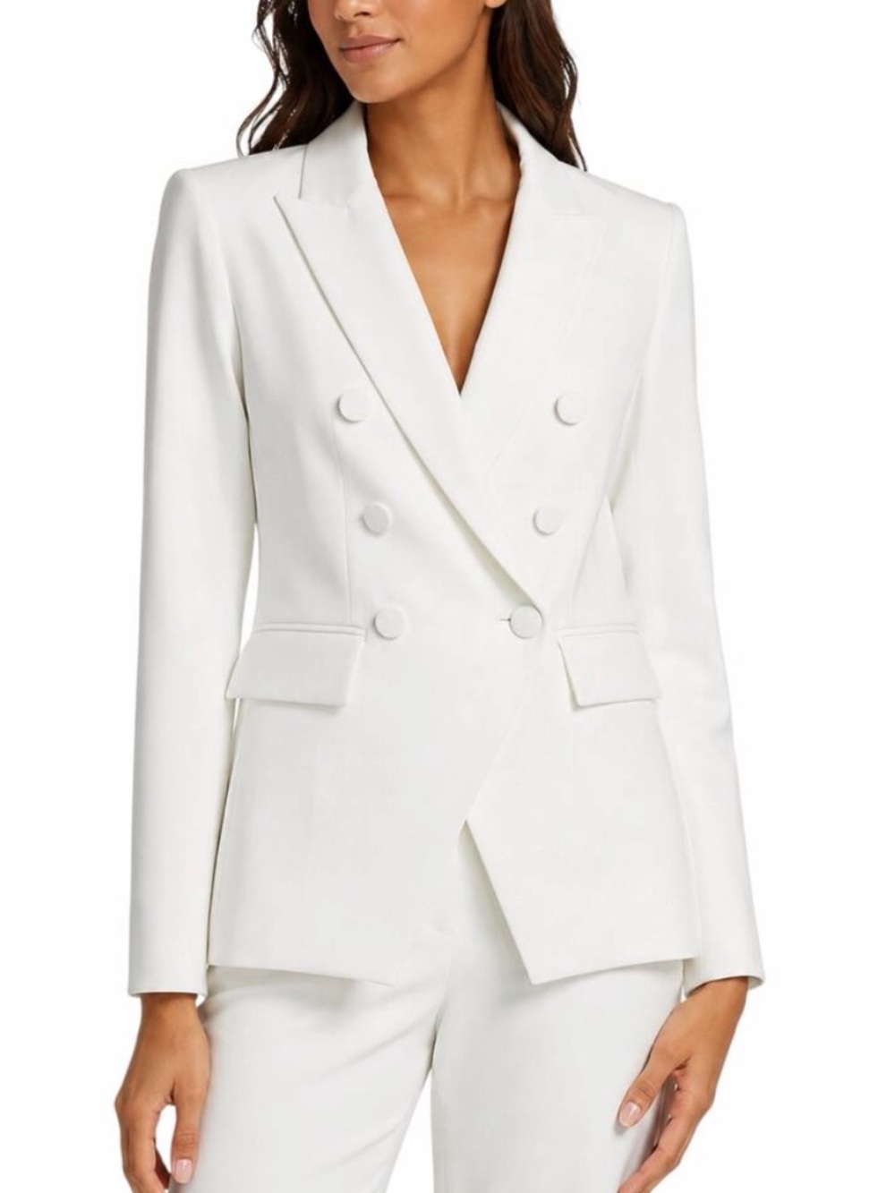NEW NWT Veronica Beard Miller Dickey Blazer Jacket In Off White